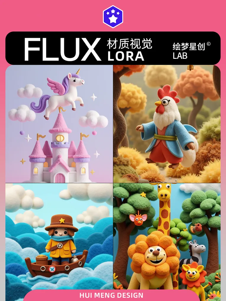 Background asset,Style Boost,Toy,LoRA,FLUX.1