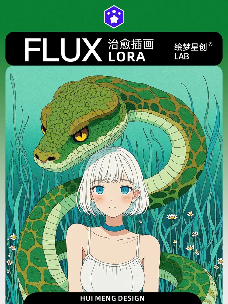 Digital Painting Media,Girl,Style Boost,LoRA,FLUX.1