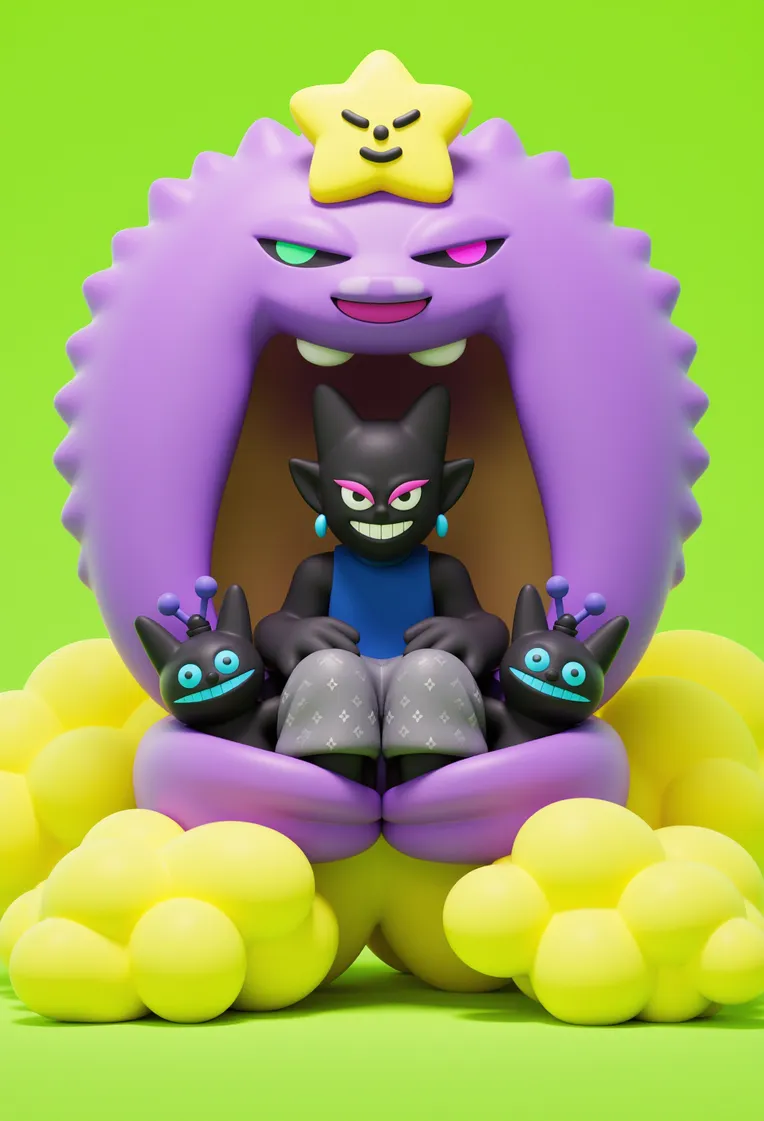 Background asset,Style Boost,Toy,LoRA,FLUX.1