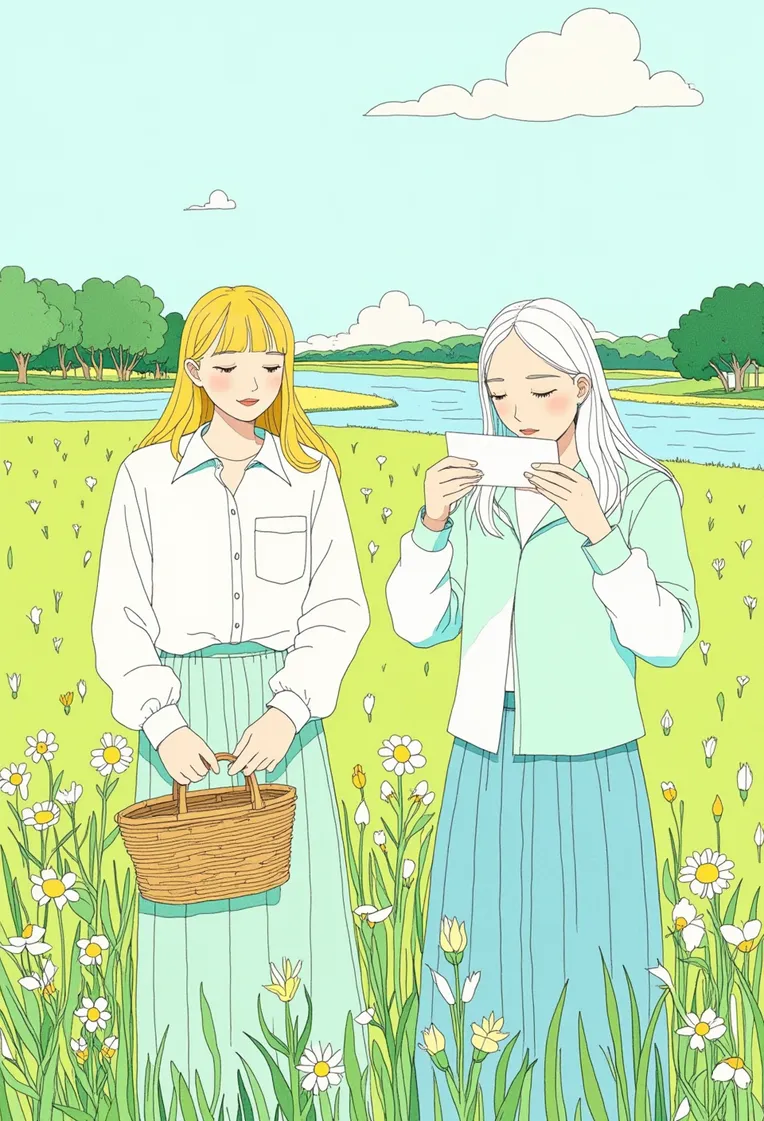 Digital Painting Media,Girl,Style Boost,LoRA,FLUX.1