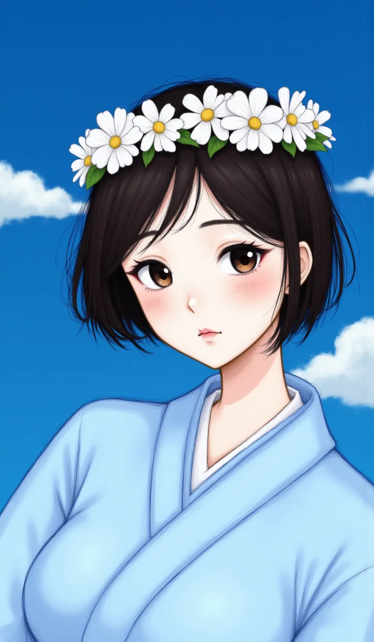 Flat Illustration,Girl,Style Boost,LoRA,FLUX.1