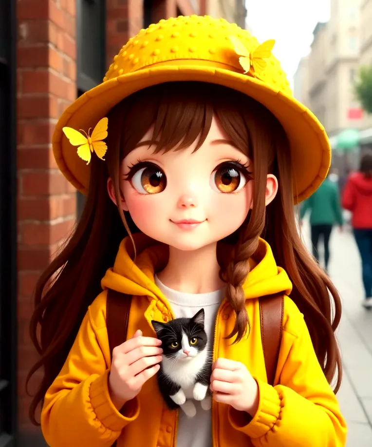 Anime Style,Girl,Workflow,