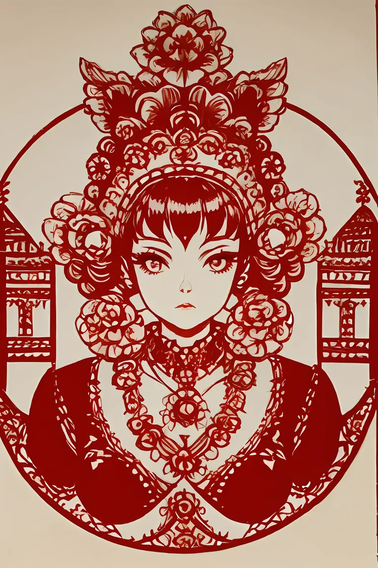 Chinese Style,Traditional Painting Media,Girl,LoRA,SD 1.5