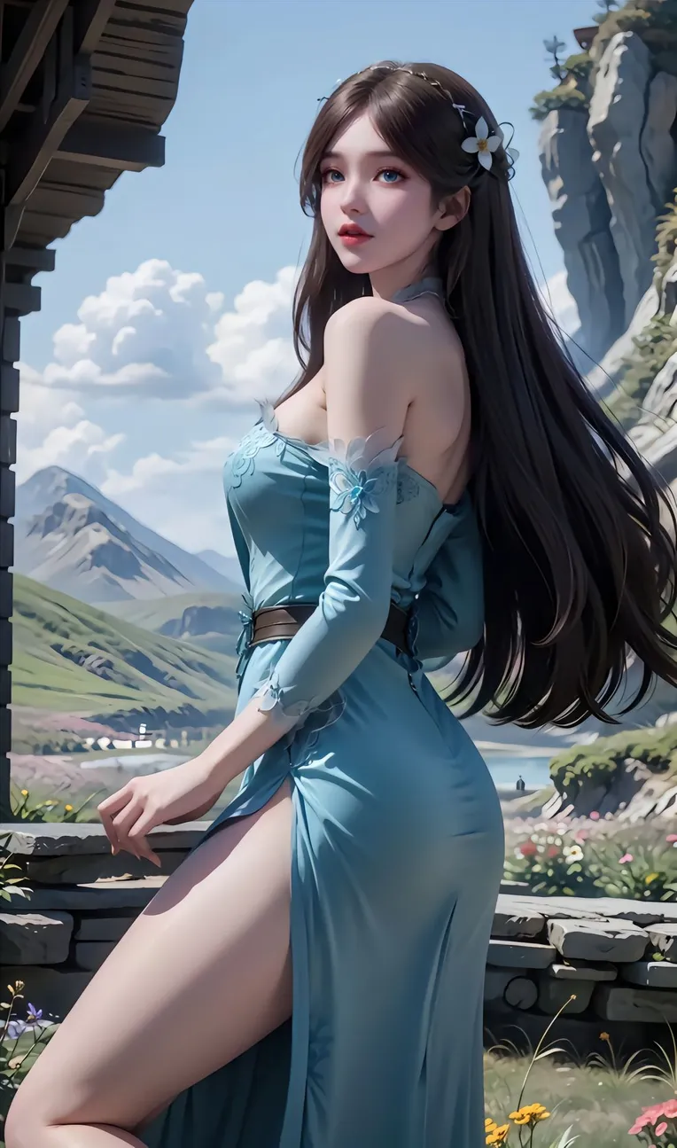 CGI style,Anime Character,Girl,LoRA,SD 1.5