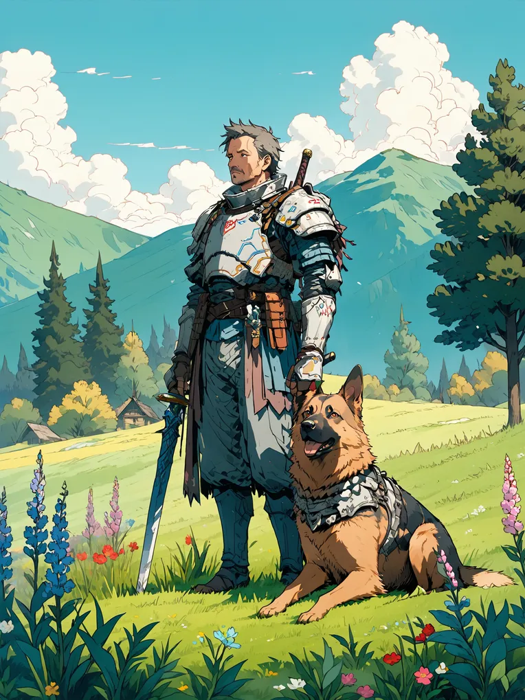 Traditional Painting Media,Boy,Style Boost,LoRA,SDXL