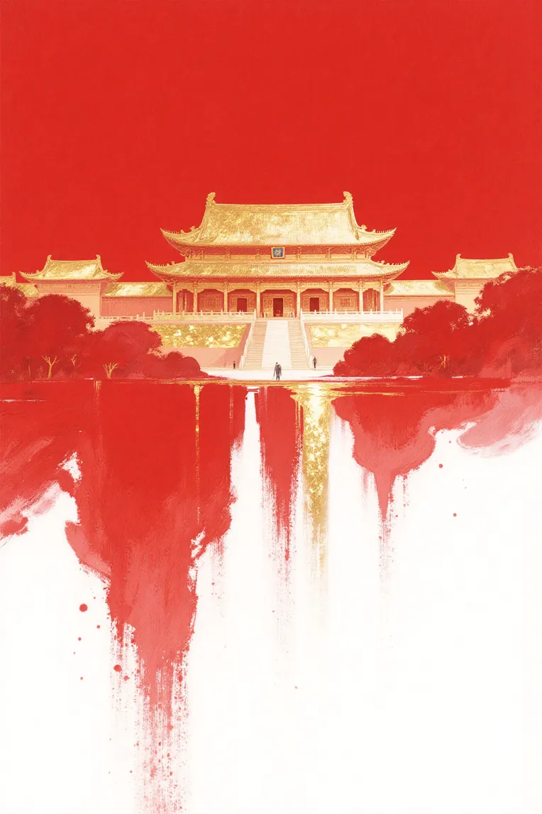 Gongfeng Xiao Novel Cover Poster Design Illustration | Guofeng Liu Jin ...