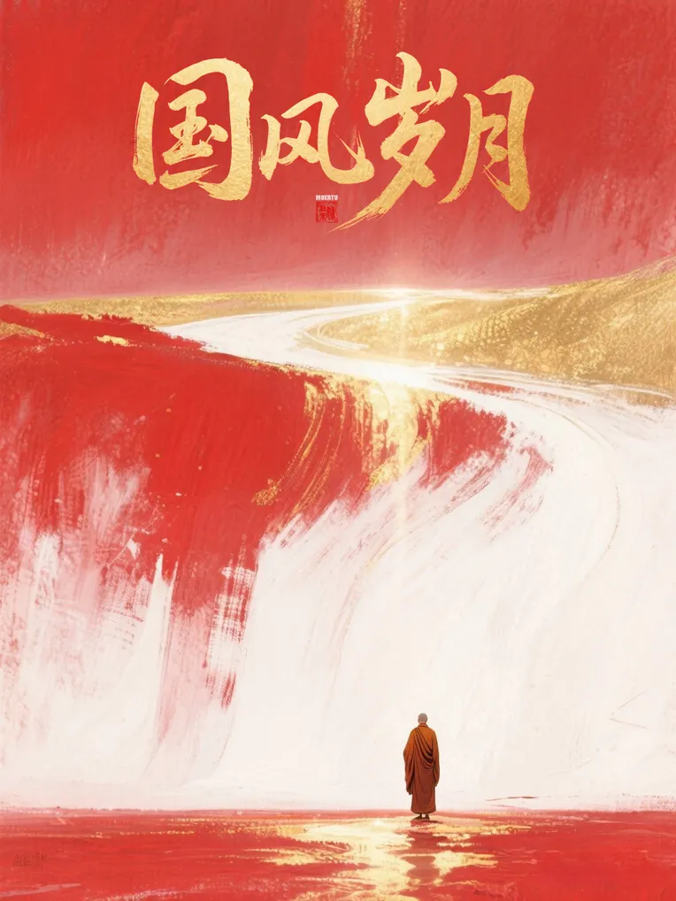 Gongfeng Xiao Novel Cover Poster Design Illustration | Guofeng Liu Jin ...