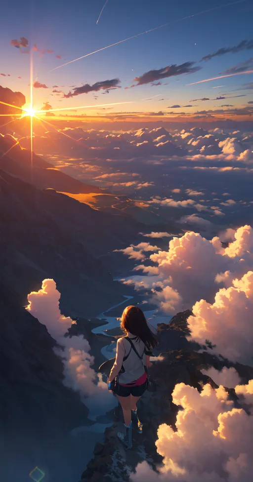 Anime,Anime Scene,Girl,LoRA,SD 1.5