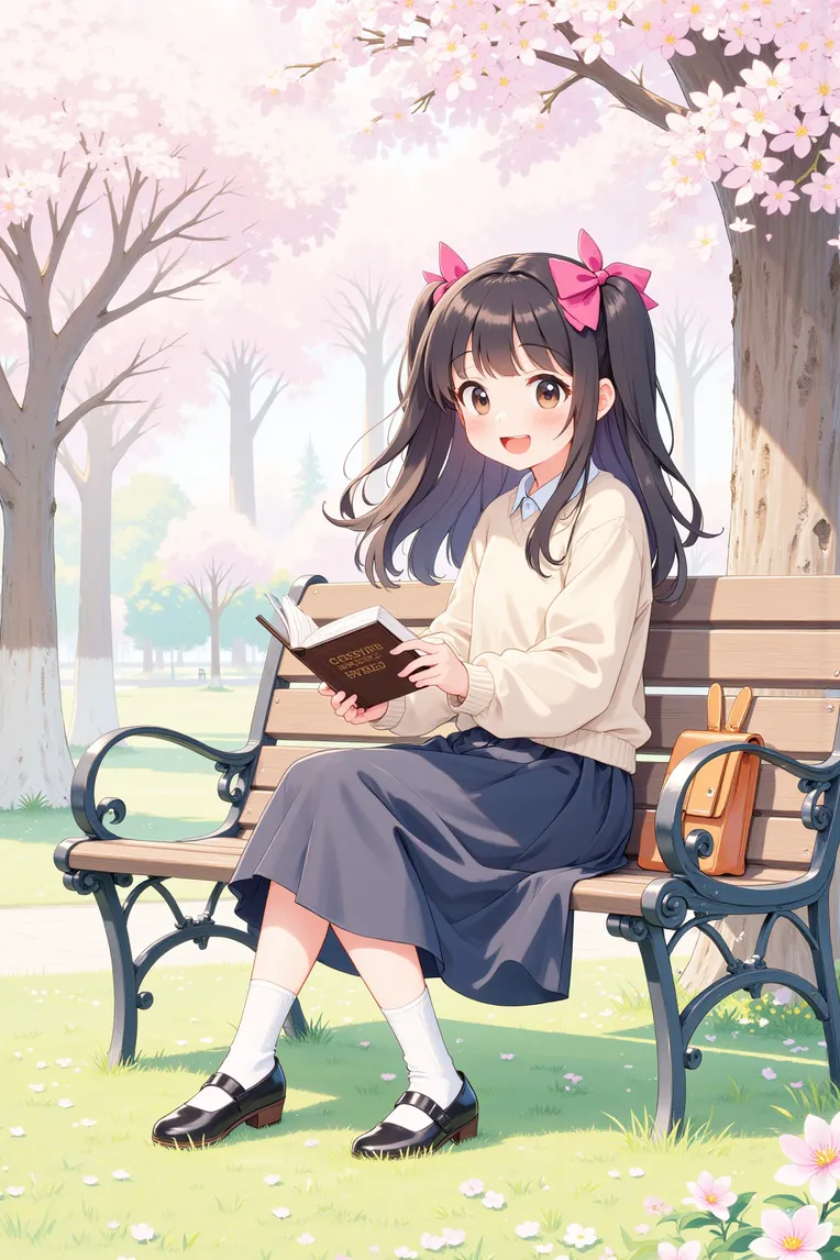 Kids' Illustration,Girl,Style Boost,Checkpoint,FLUX.1