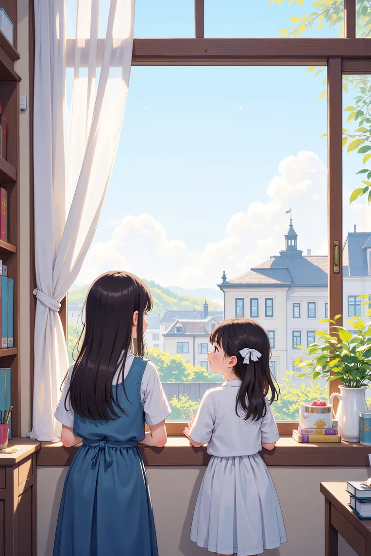 Kids' Illustration,Girl,Style Boost,Checkpoint,FLUX.1