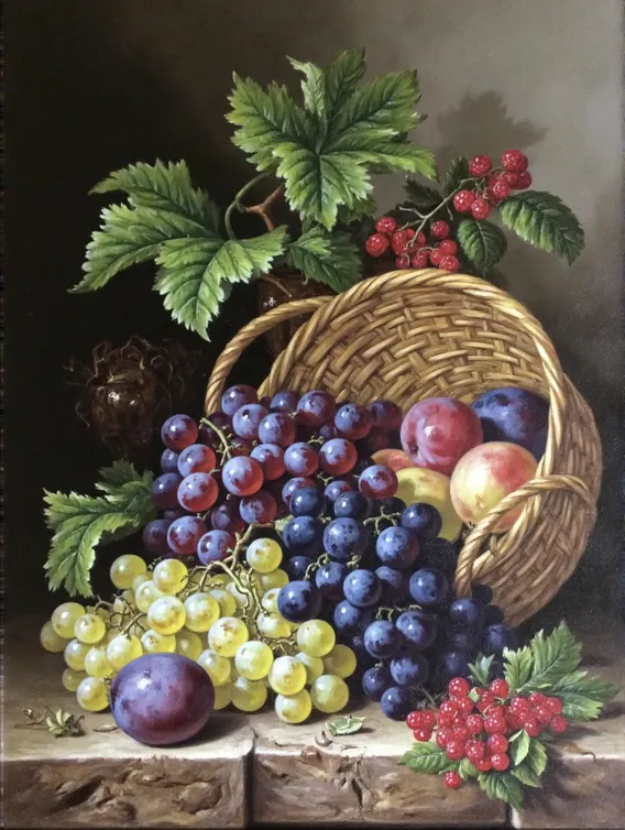 1989年制作 油彩 静物画 静物油画-古典画风-LoRA-JY小恒-LiblibAI