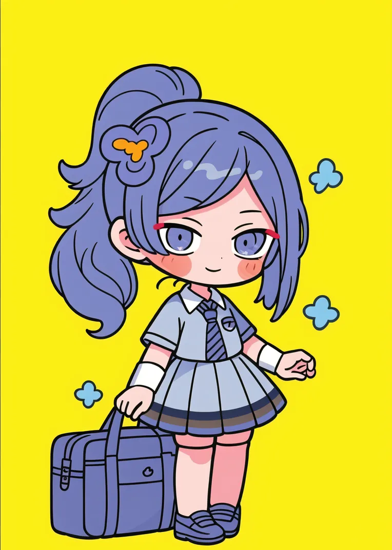 Hand-Drawn,Girl,Style Boost,LoRA,SD 1.5