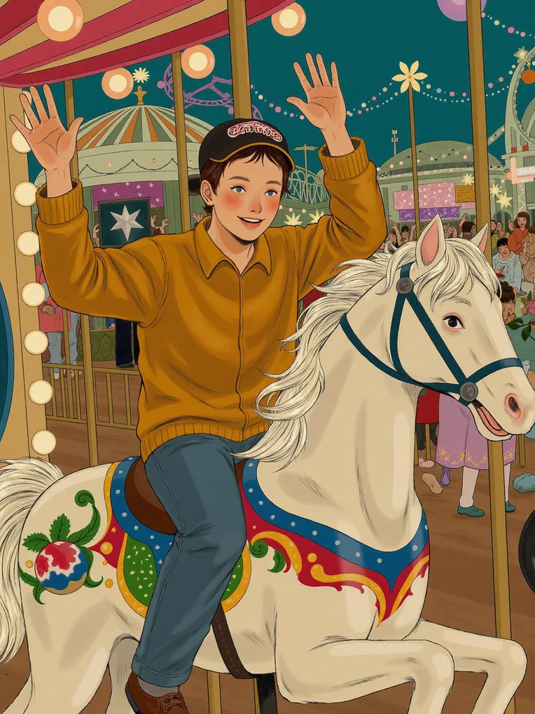 Flat Illustration,Girl,Style Boost,LoRA,FLUX.1