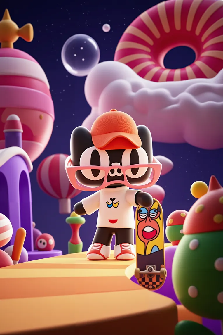 CGI style,IP Design,IP Character,LoRA,FLUX.1