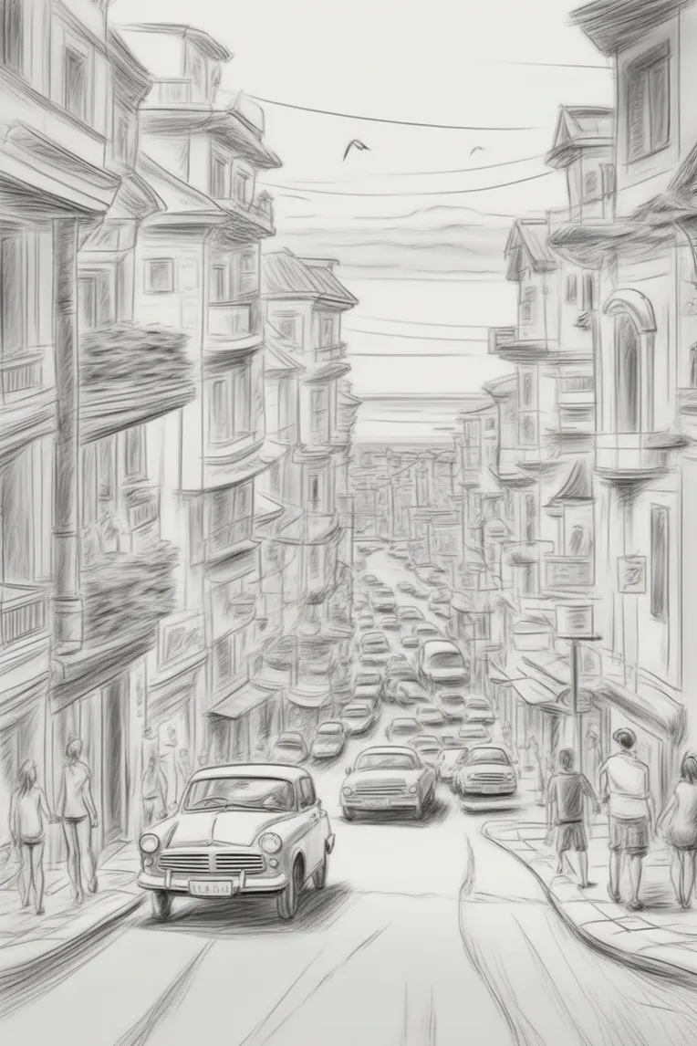 Classic Painting,Traditional Painting Media,Building,LoRA,SDXL