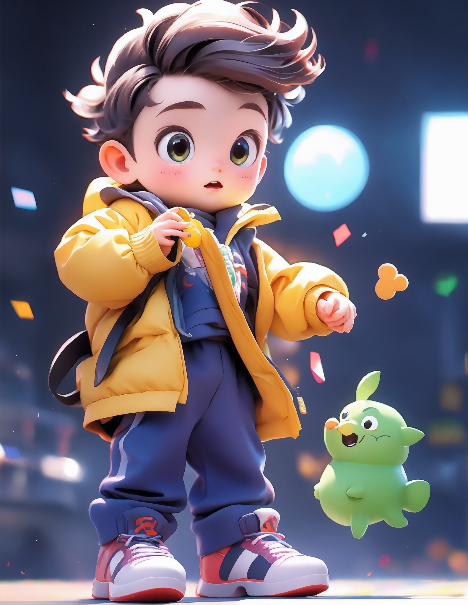 AI绘画-IP DESIGN | 3D可爱化模型-东-AI绘图-LiblibAI