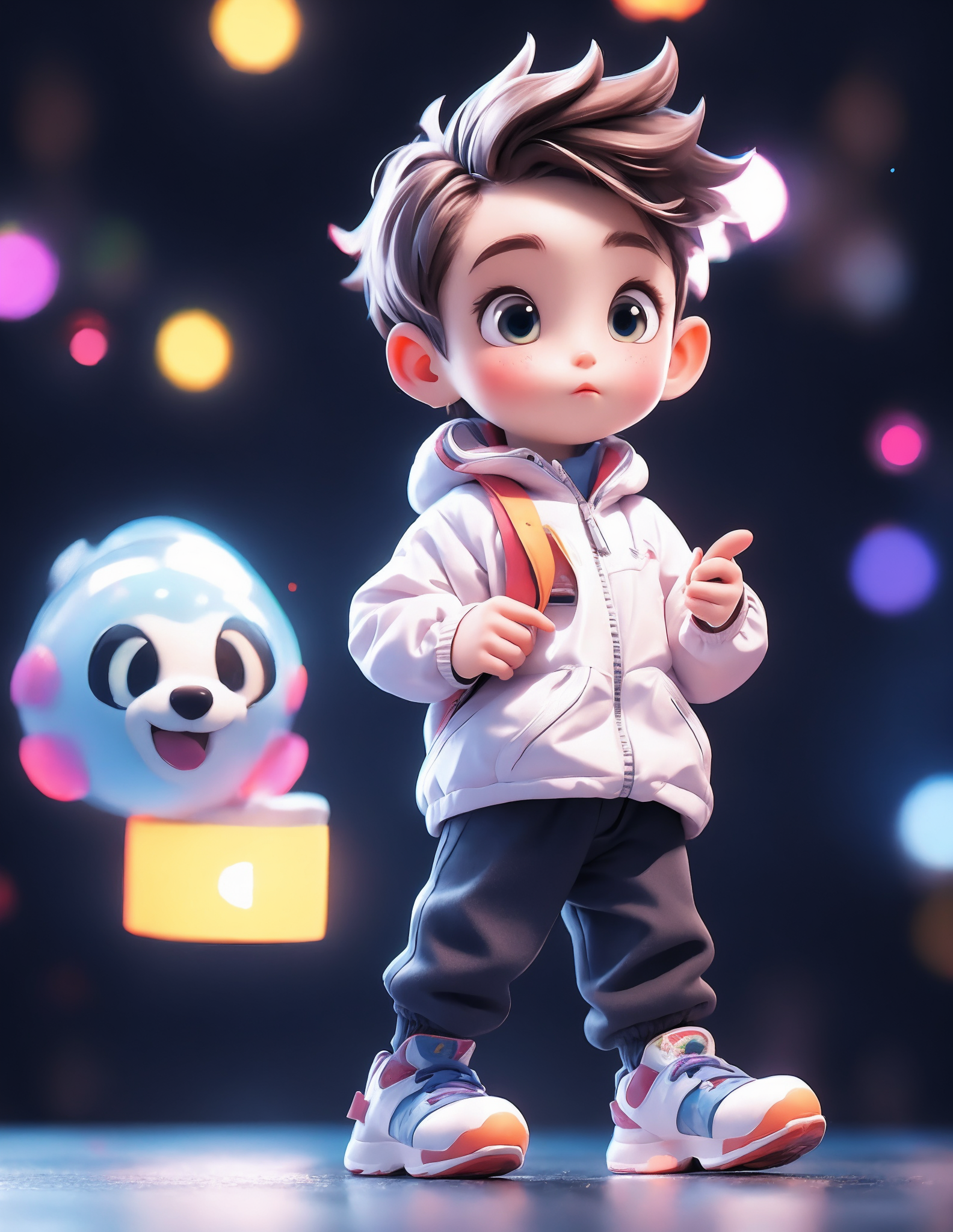 AI绘画-IP DESIGN | 3D可爱化模型-东-AI绘图-LiblibAI