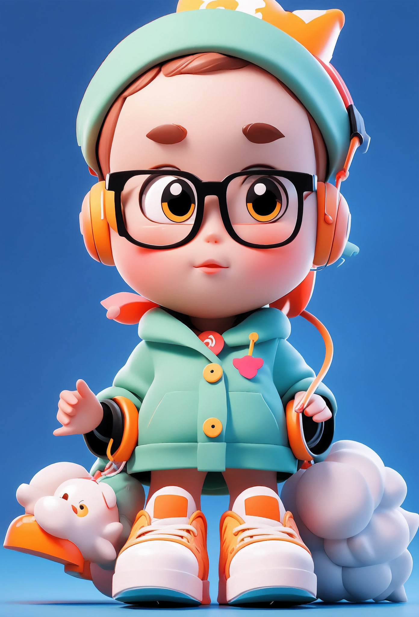 AI绘画-IP DESIGN | 3D可爱化模型-东-AI绘图-LiblibAI