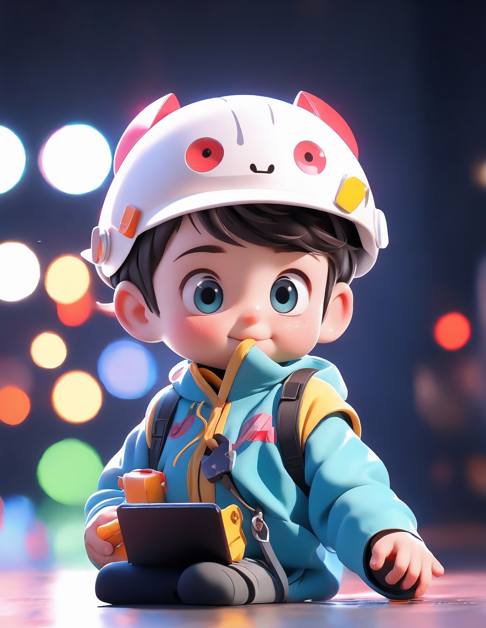 AI绘画-IP DESIGN | 3D可爱化模型-东-AI绘图-LiblibAI