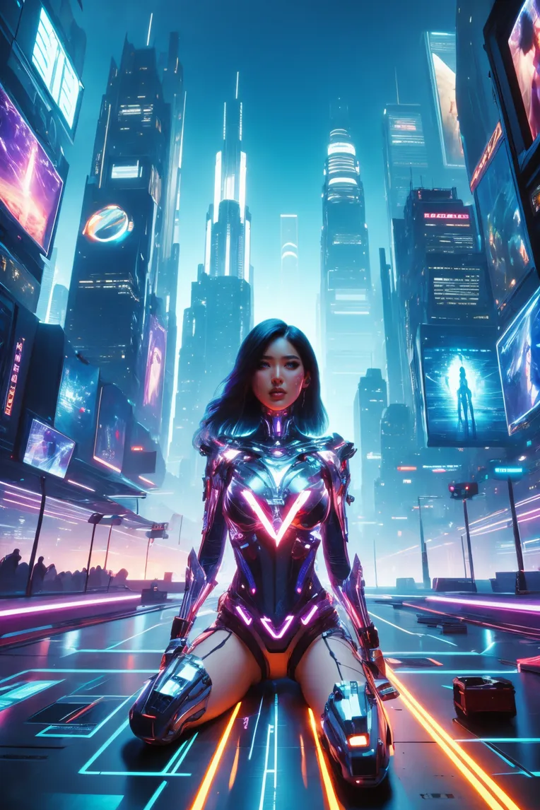 CGI style,Anime Style,Girl,LoRA,SD 1.5