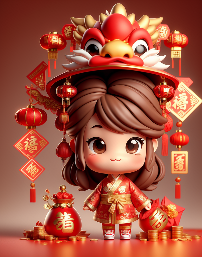 AI绘画-IP DESIGN | 3D可爱化模型-东-AI绘图-LiblibAI