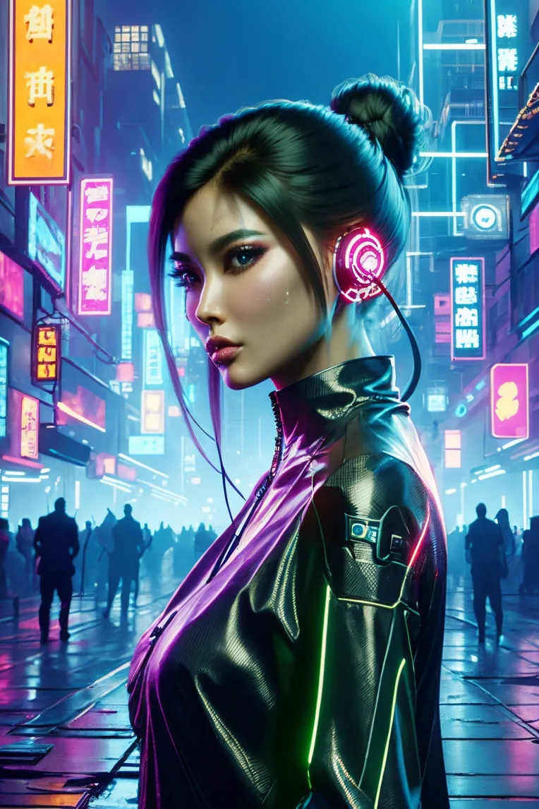 CGI style,Anime Style,Girl,LoRA,SD 1.5