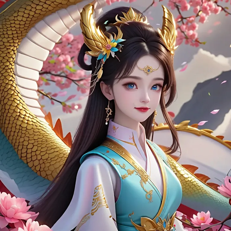 CGI style,Anime Character,Chinese Style,LoRA,HunyuanDiT v1.2
