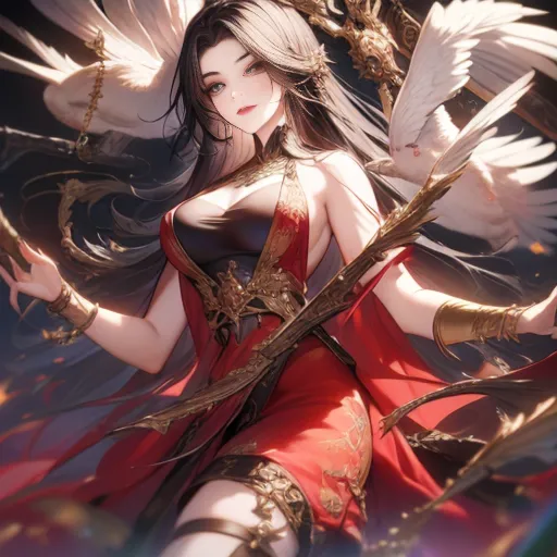 Anime Character,Girl,Composition Control,LoRA,SD 1.5