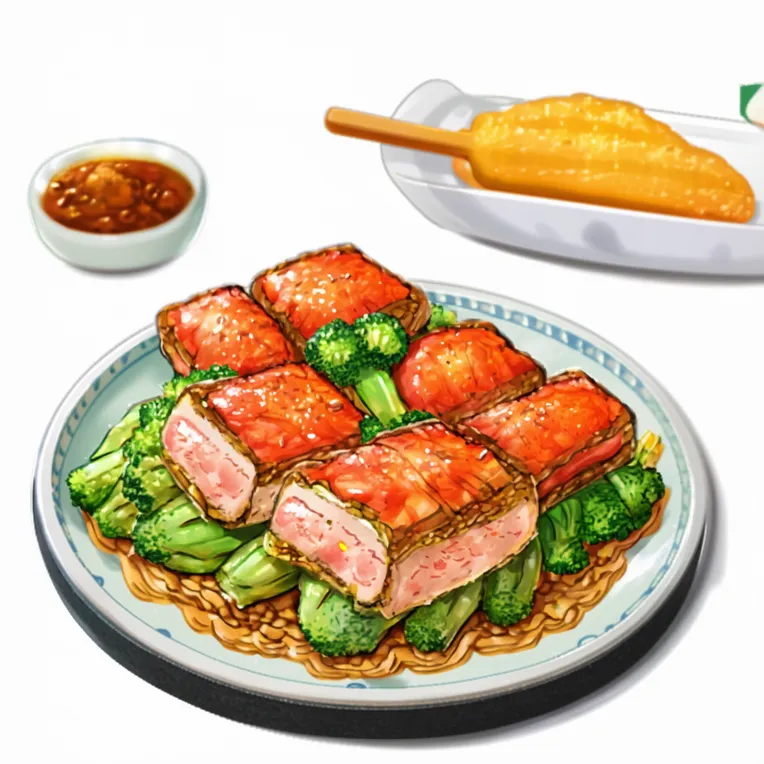 Traditional Painting Media,Composition Control,Food,LoRA,SD 3.5L