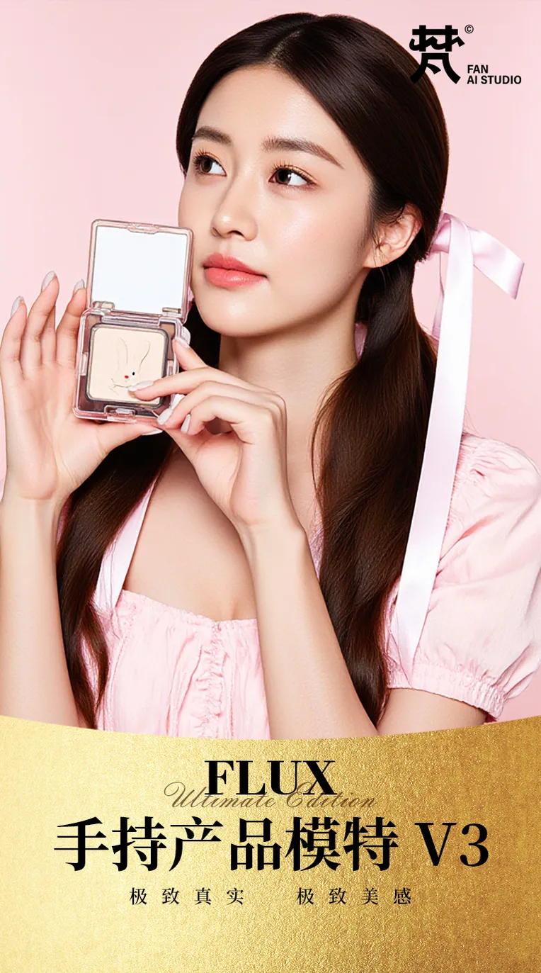 Product Poster,Girl,Physical/Facial feature,LoRA,FLUX.1