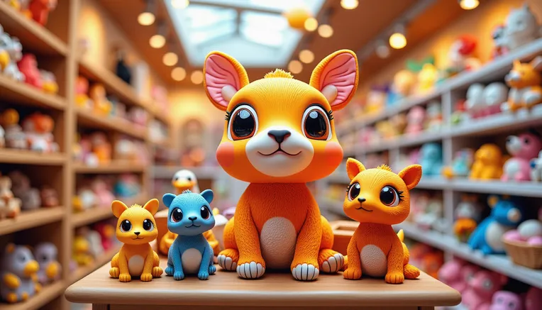 Cartoon style,Object Enhance,Toy,LoRA,FLUX.1