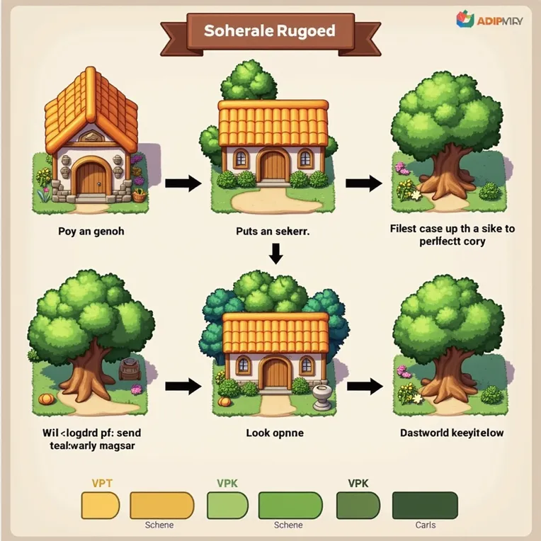 Flat Illustration,Building,Object Enhance,LoRA,FLUX.1