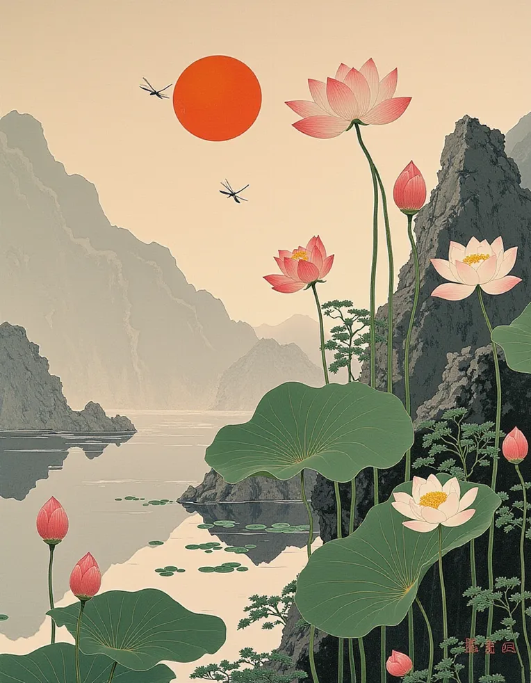 Traditional Painting Media,Style Boost,Plant,LoRA,FLUX.1