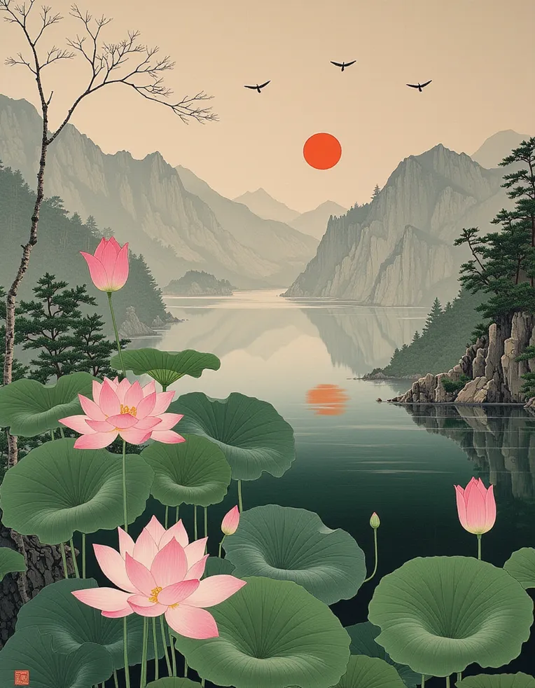 Traditional Painting Media,Style Boost,Plant,LoRA,FLUX.1