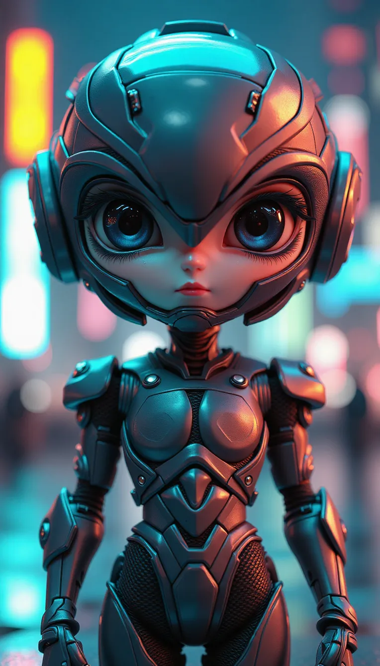 Cartoon style,Girl,Object Enhance,LoRA,FLUX.1