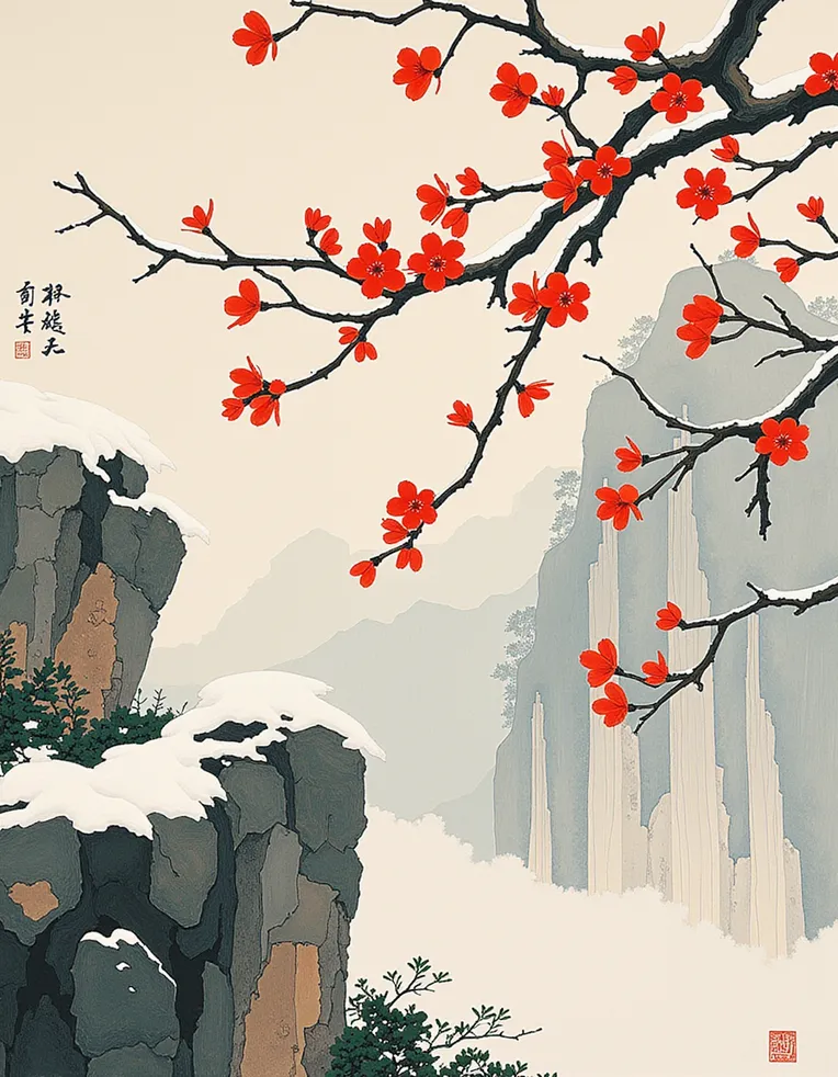 Traditional Painting Media,Style Boost,Plant,LoRA,FLUX.1