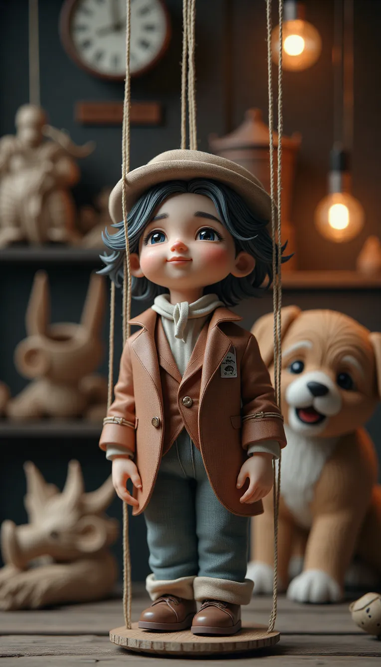 Cartoon style,Girl,Object Enhance,LoRA,FLUX.1