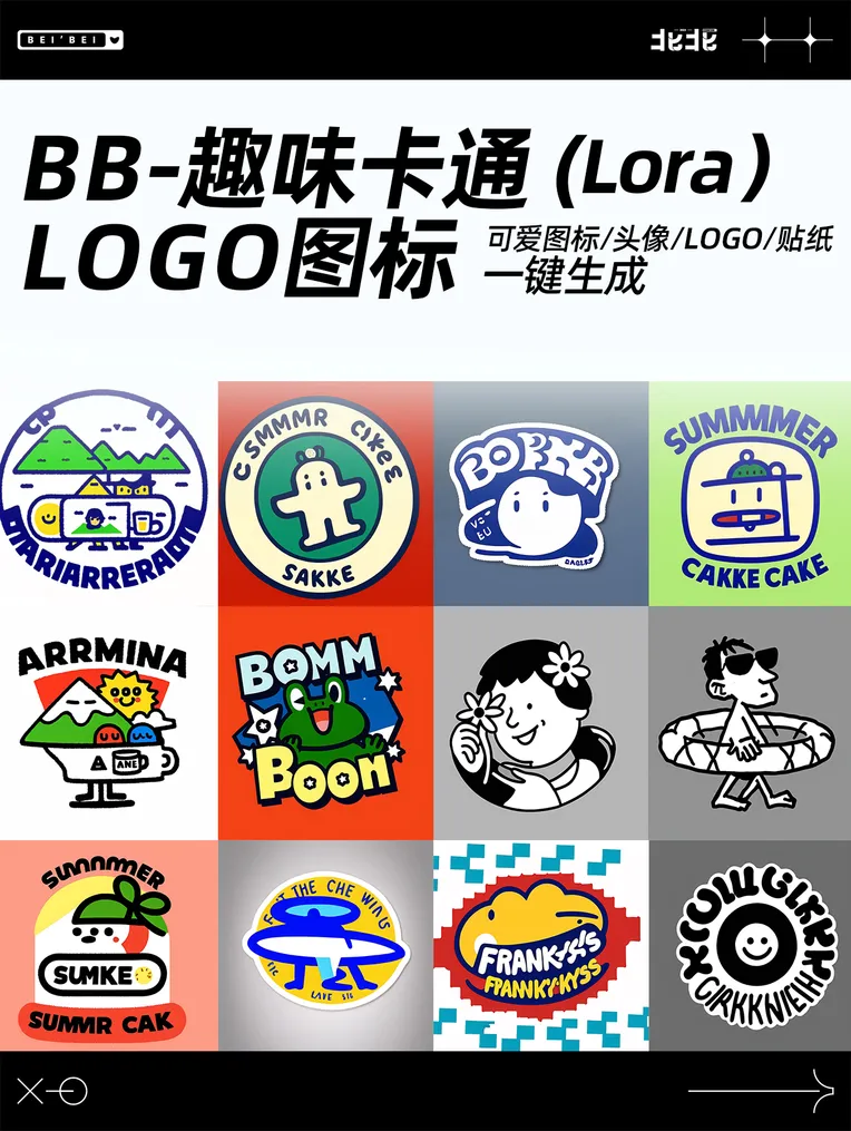 Flat,Logo design,Object Enhance,LoRA,SD 1.5