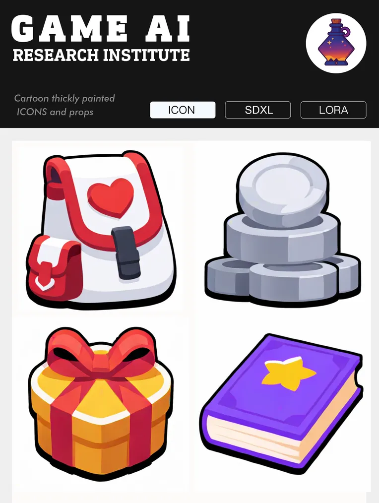 Style Boost,Logo & Icon,Game asset,LoRA,FLUX.1
