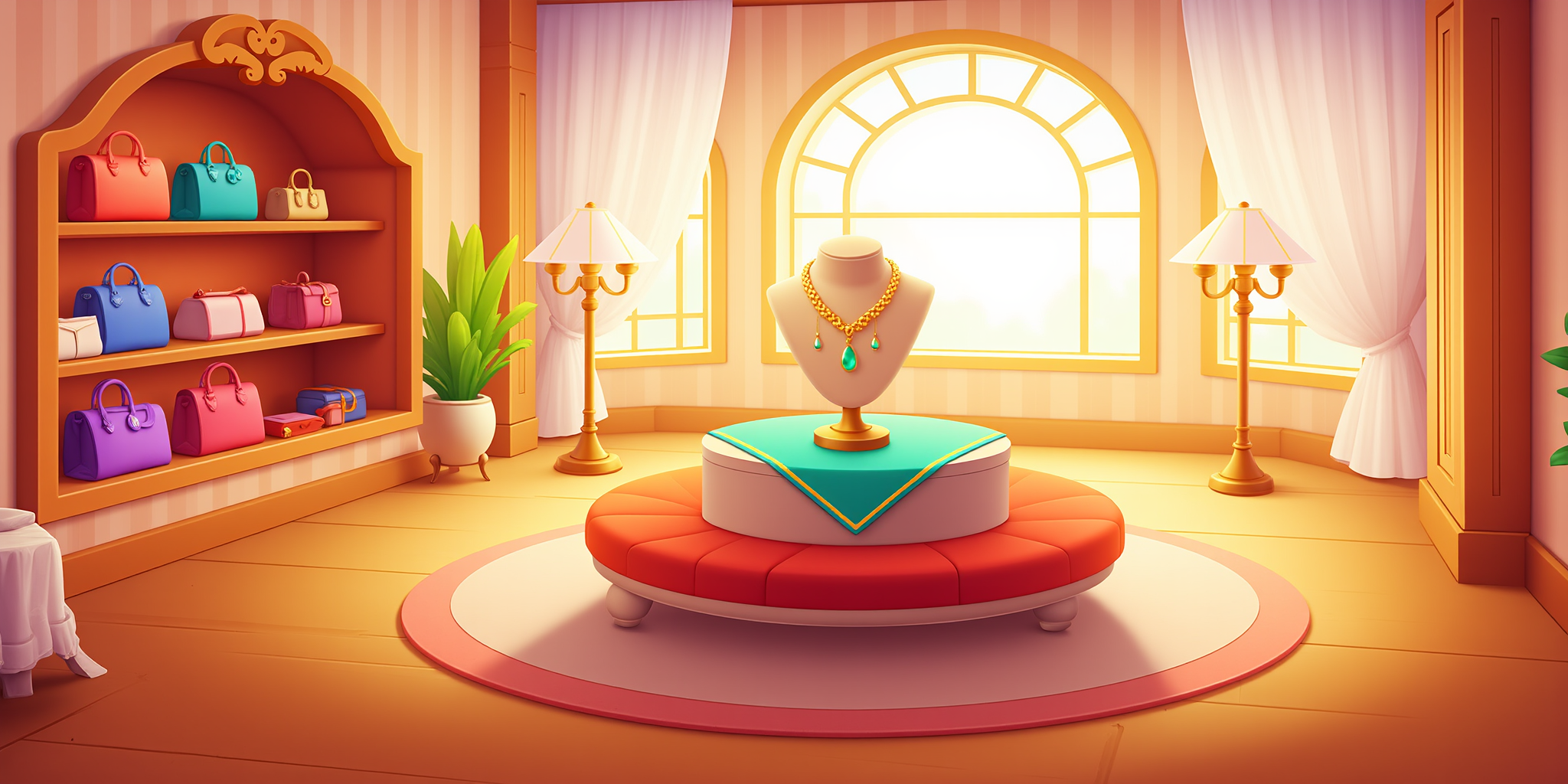 F.1 European and American cartoon game scenes-LoRA-游戏次元站-Shakker, image size:2048x1024