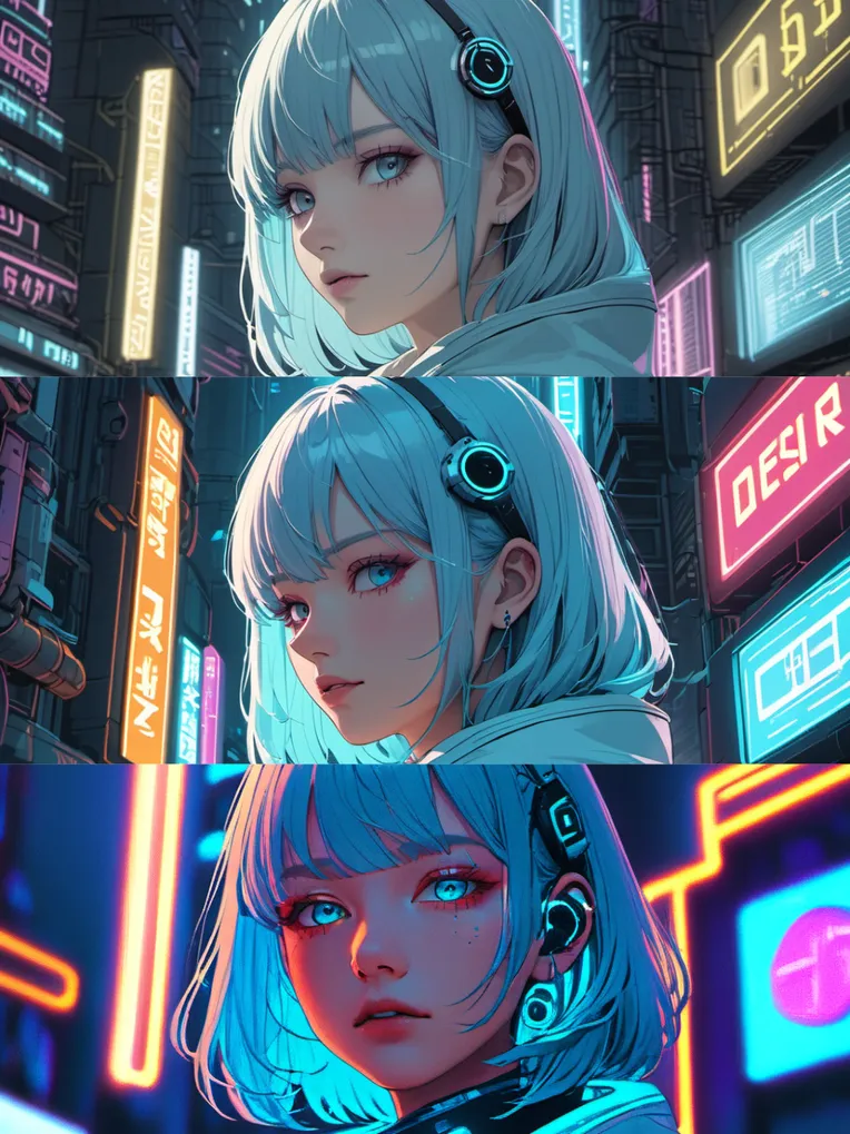CGI style,Anime Style,Girl,LoRA,SDXL