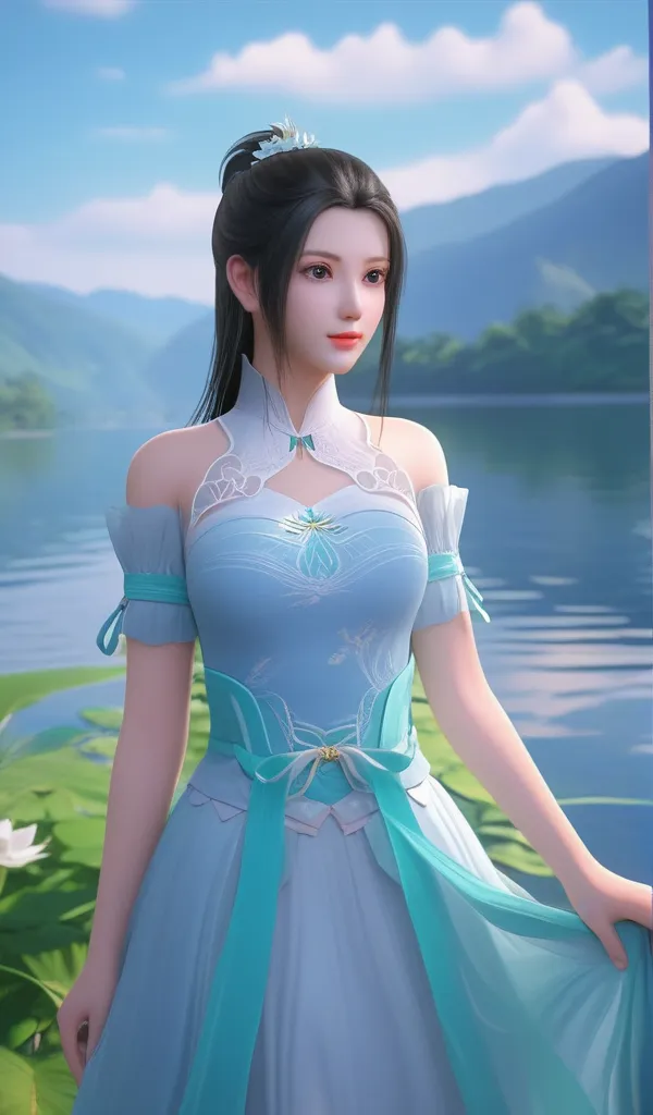 CGI style,Anime Character,Girl,LoRA,SDXL