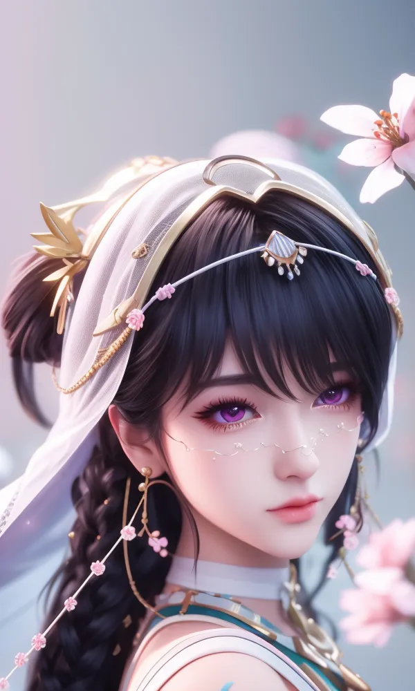 CGI style,Anime Character,Girl,LoRA,SD 1.5