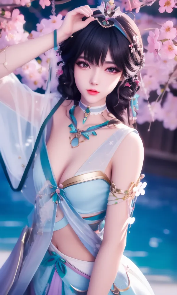 CGI style,Anime Character,Girl,LoRA,SD 1.5