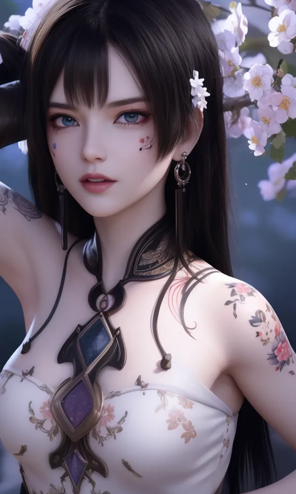 CGI style,Anime Character,Girl,LoRA,SD 1.5