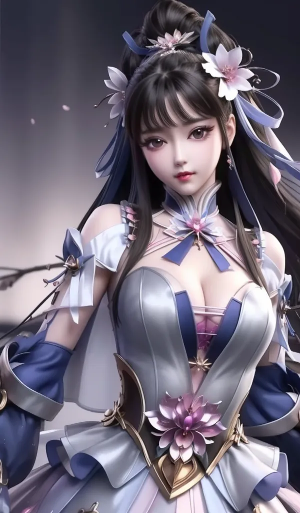CGI style,Anime Character,Girl,LoRA,SD 1.5