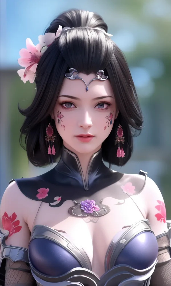 CGI style,Anime Character,Girl,LoRA,SD 1.5
