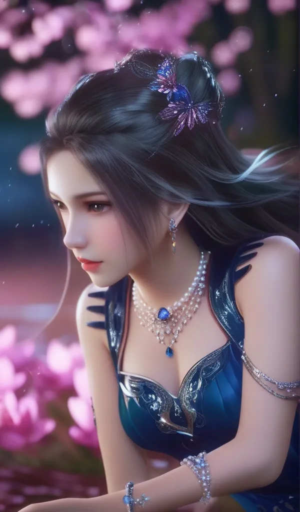 CGI style,Anime Character,Girl,LoRA,SDXL