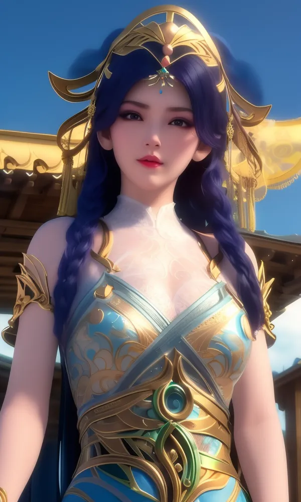 CGI style,Anime Character,Girl,LoRA,SD 1.5