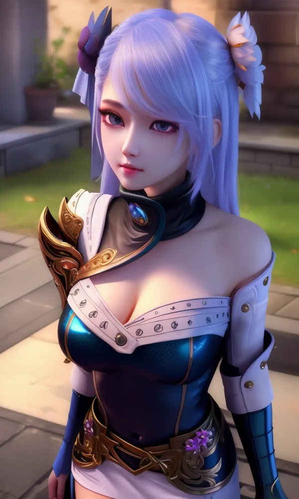 CGI style,Anime Character,Girl,LoRA,SD 1.5